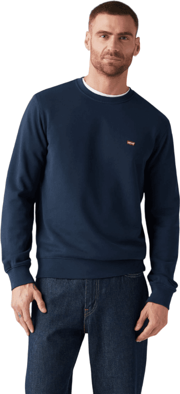 Sudadera LEVI'S THE ORIGINAL HM CREW NAVY BLAZER FRENCH