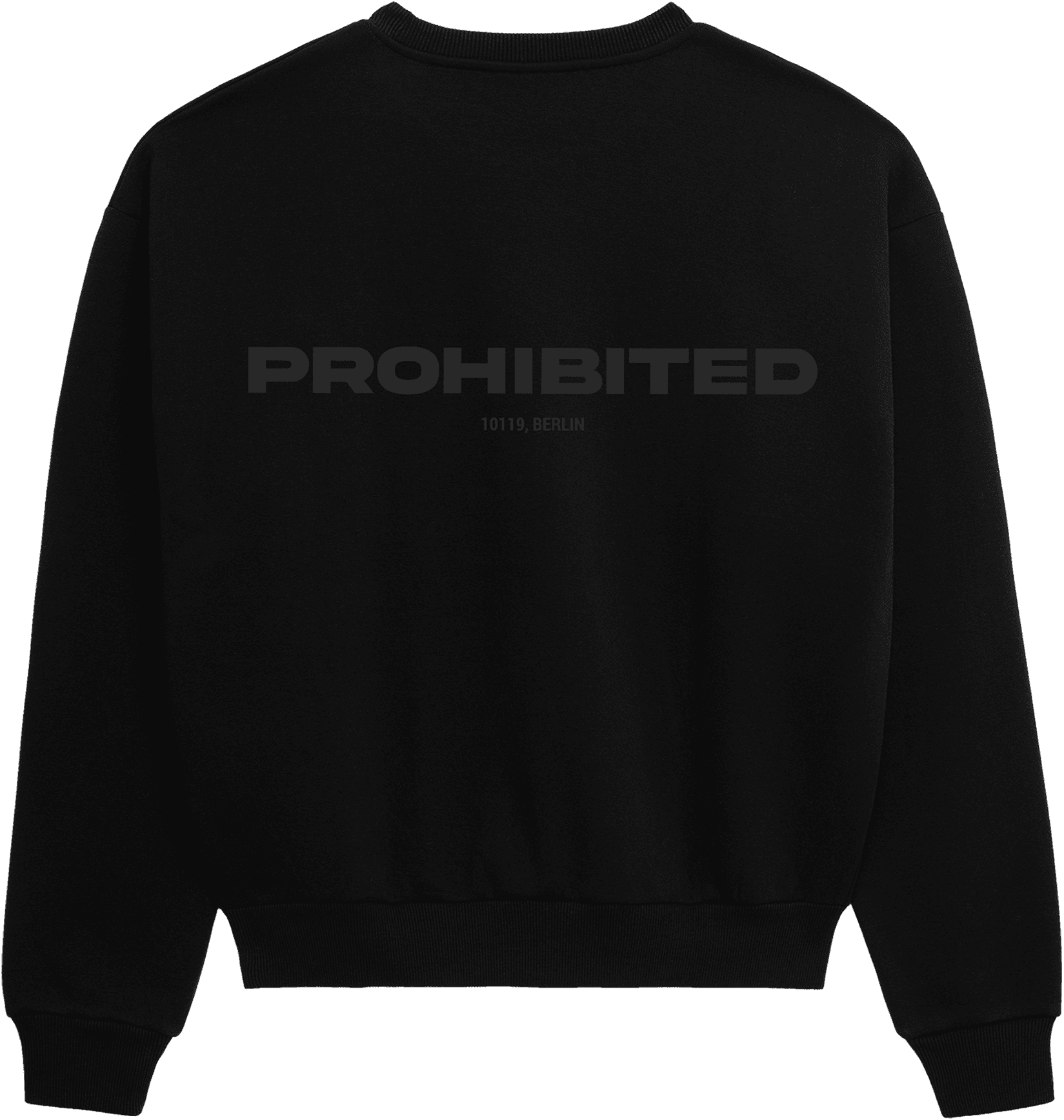 Sudadera PROHIBITED 10119 CREW NECK
