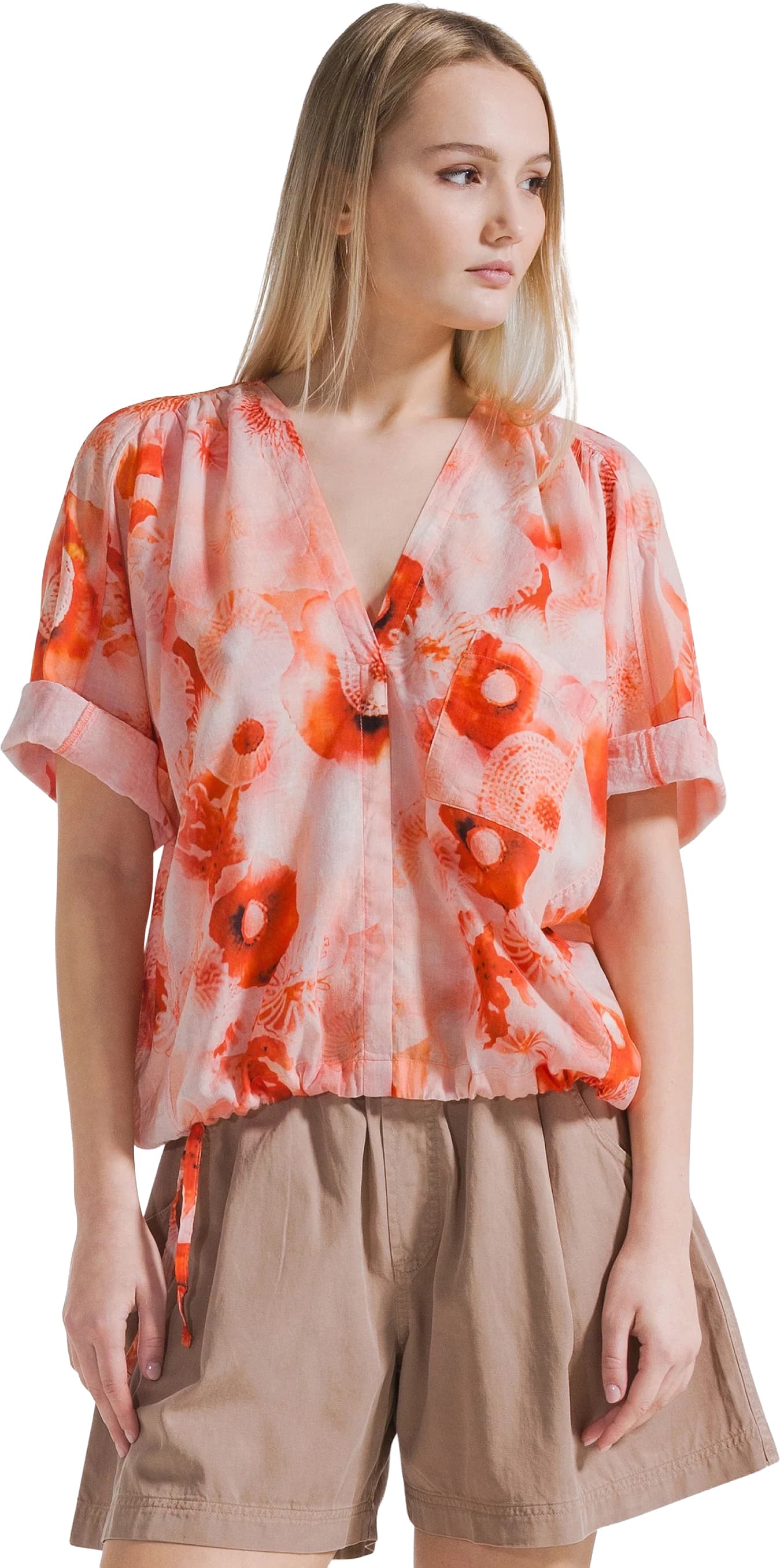 Camisa DEHA ALLOVER COTTON MUSLIN BLOUSE