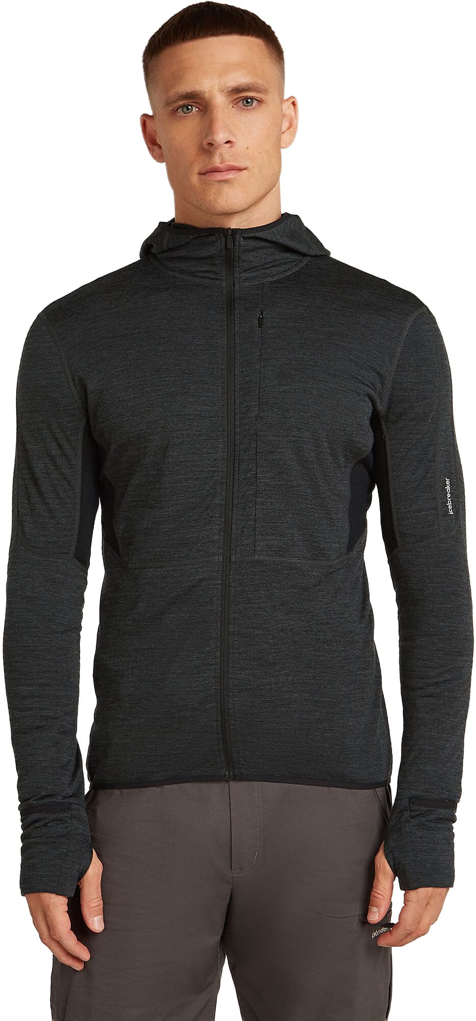 Forro Polar ICEBREAKER M MER 200 REALFLEECE DESCENDER LS ZIP H