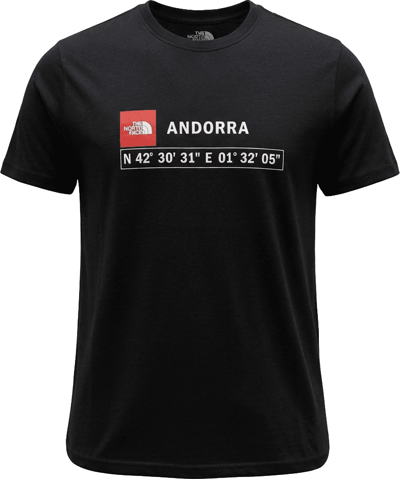 Camiseta THE NORTH FACE M GPS TEE ANDORRA