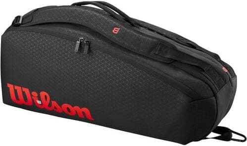 Raquetero WILSON CLASH V3 6PK RACQUET BAG BlackInfrared