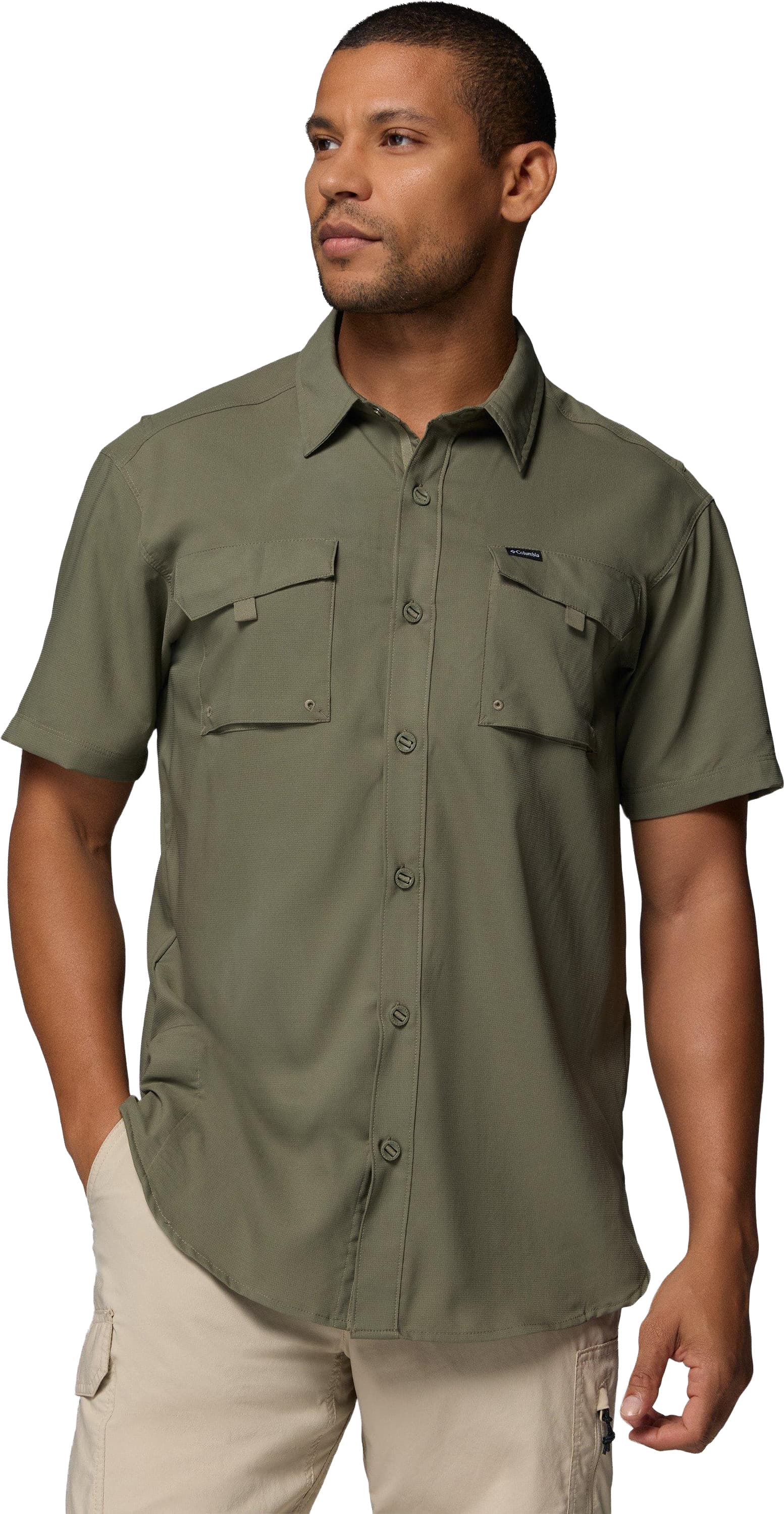 Camisa COLUMBIA COLUMBIA MEN'S SILVER RIDGE UTILITY II SHORT SLEEVE SHIRT