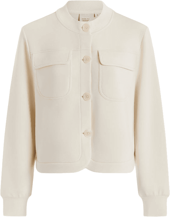 Sudadera VARLEY HARTWELL BUTTON THROUGH SWEAT
