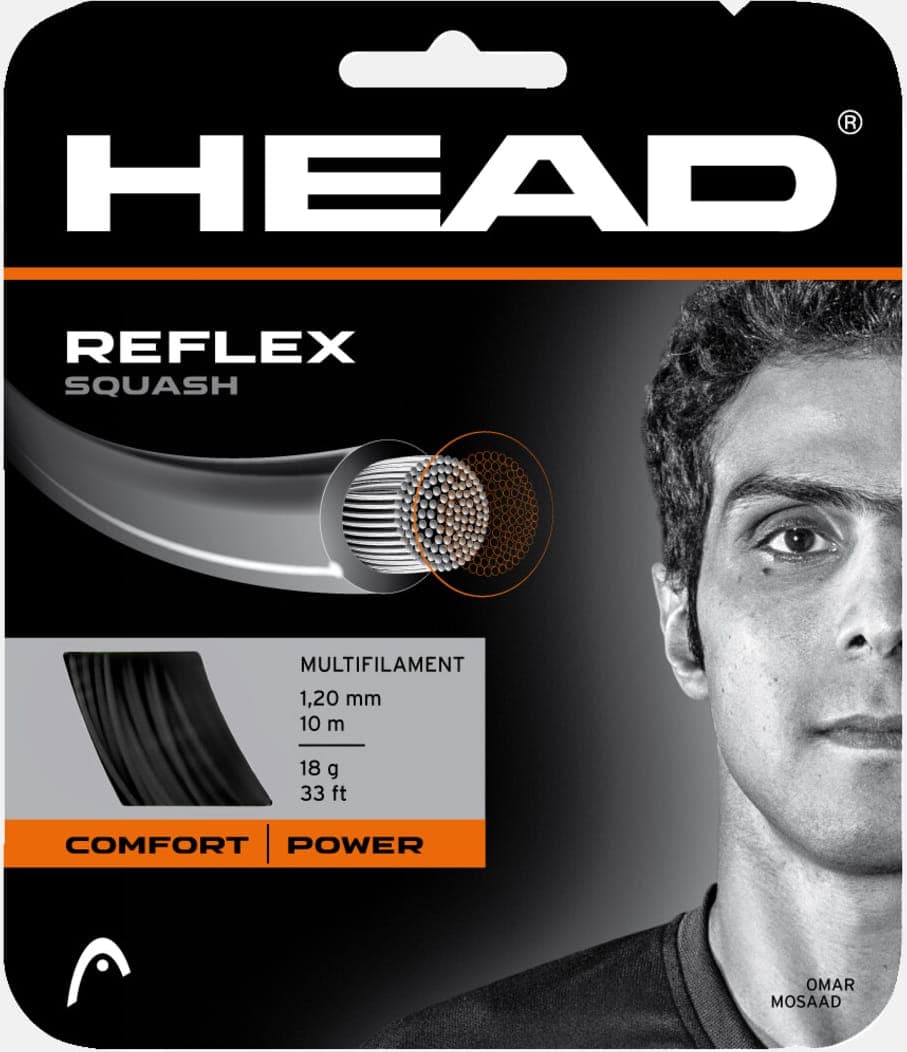 Cordaje HEAD REFLEX SQUASH (SET)