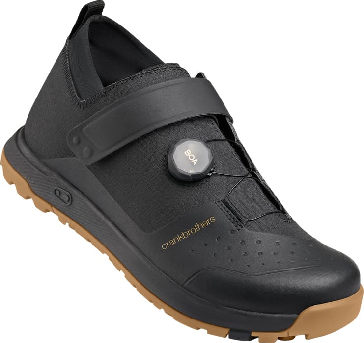 Zapatillas CRANK BROTHERS CRANK BROTHERS SHOES MALLET TRAIL BOA BLACK/GOLD - GUM OUTSOLE 42