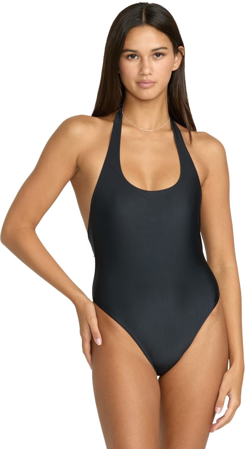 Bañador de una pieza VOLCOM SIMPLY SEAMLESS HALTER ONE PIECE SWIMSUIT