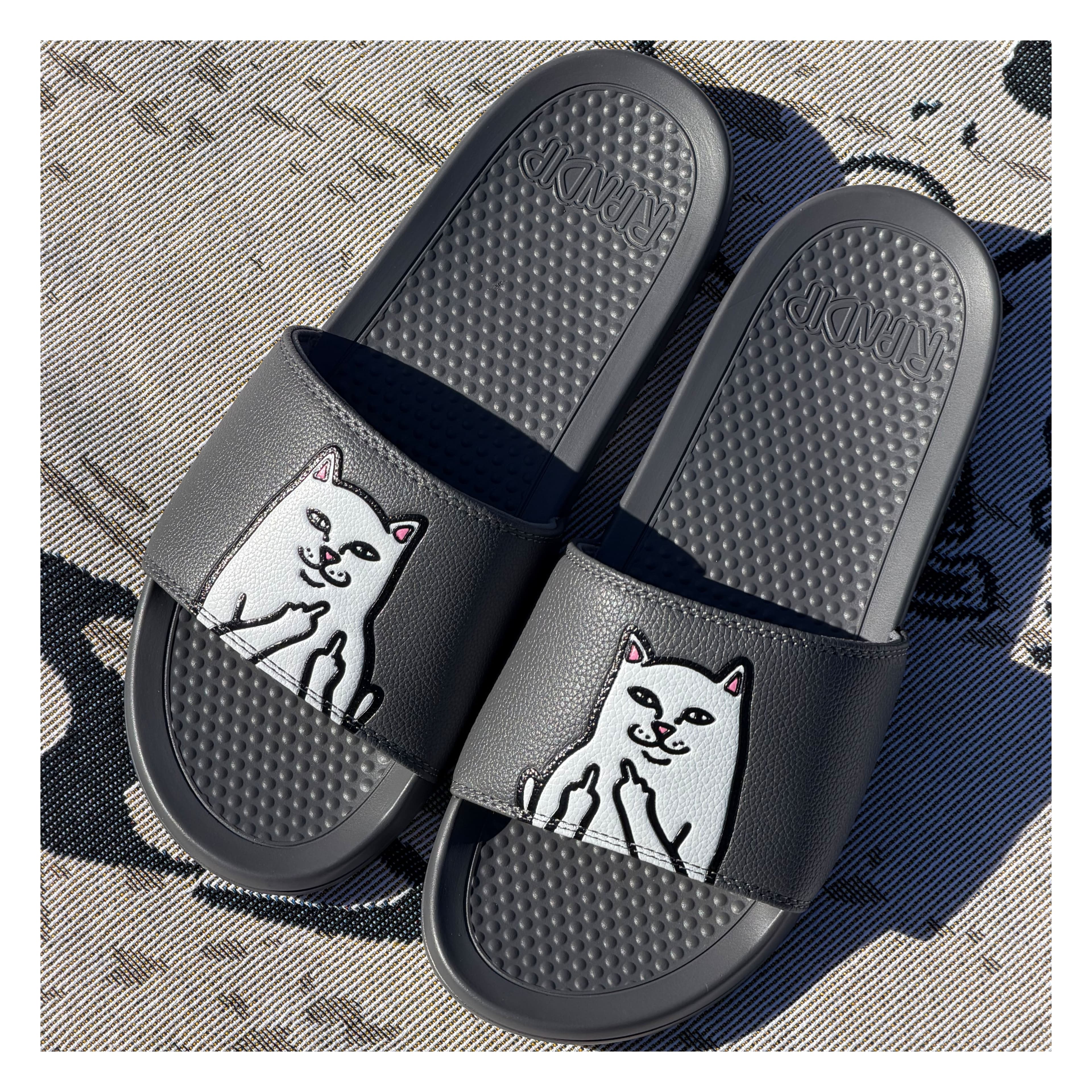 Sandalias RIPNDIP LORD NERMAL SLIDES CHARCOAL