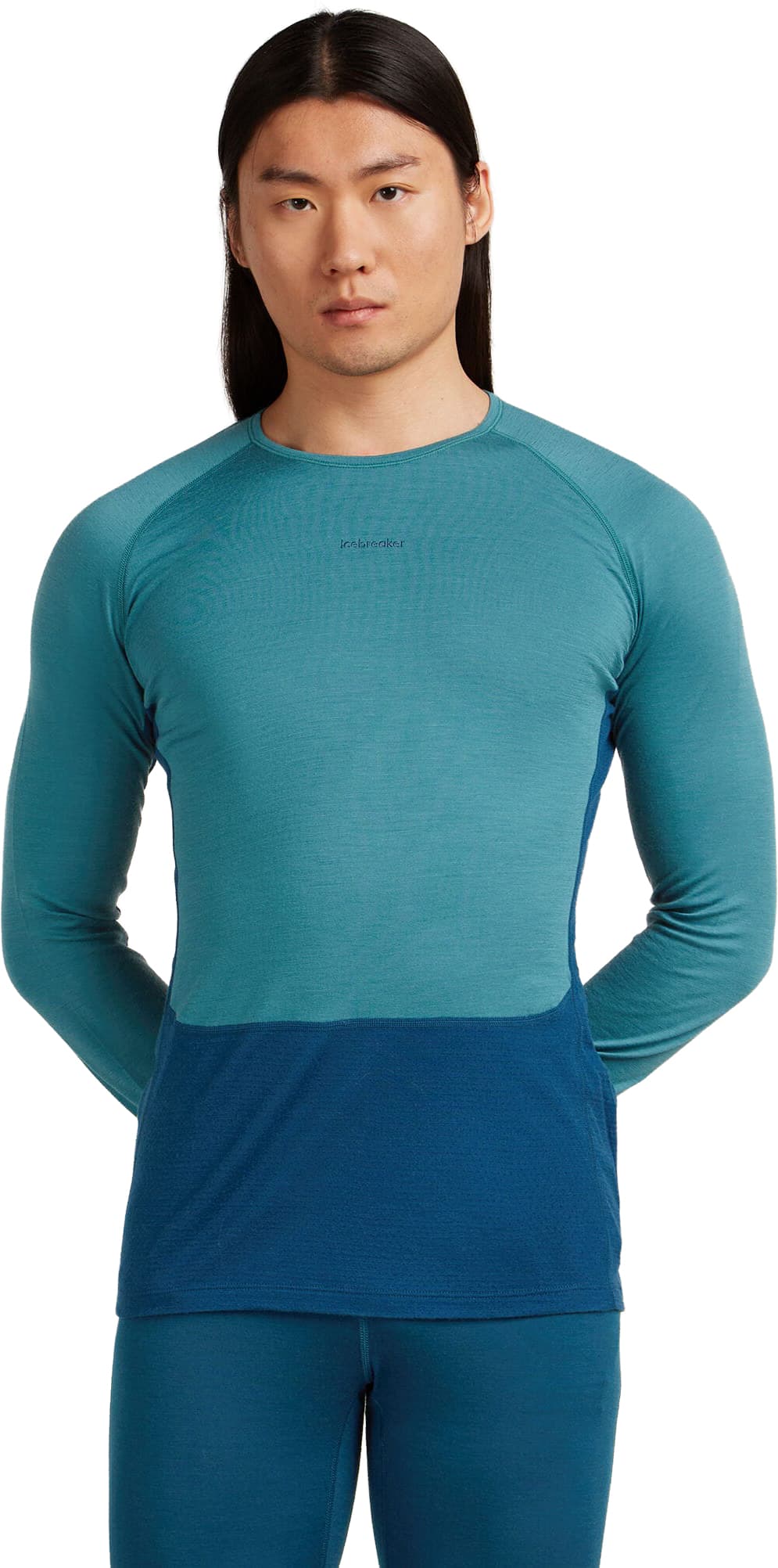 Camiseta ICEBREAKER MEN MERINO 200 ZONEKNIT™ LS CREWE