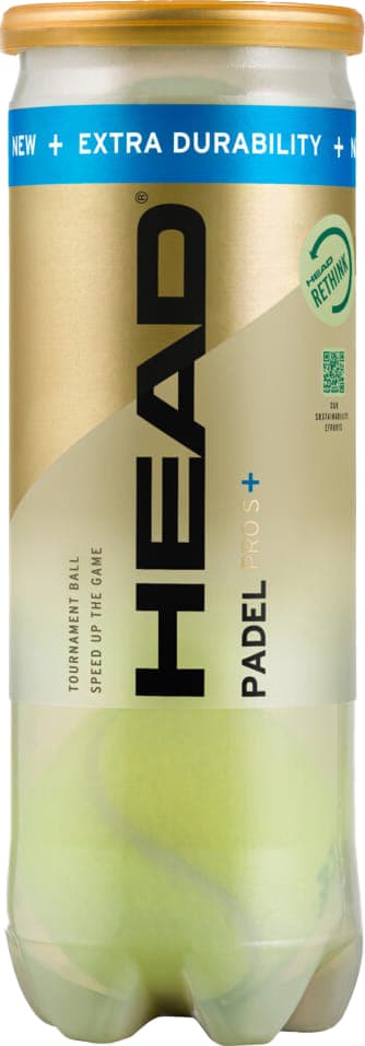 Pelota HEAD 3B HEAD PADEL PRO S+ - 6DZ