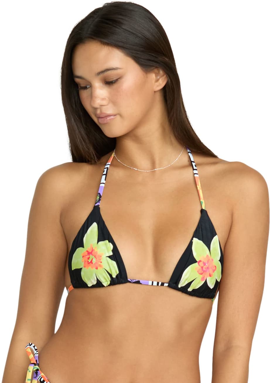 Bañador de una pieza VOLCOM STARLIGHT GLOW HALTER TRIANGLE BIKINI TOP