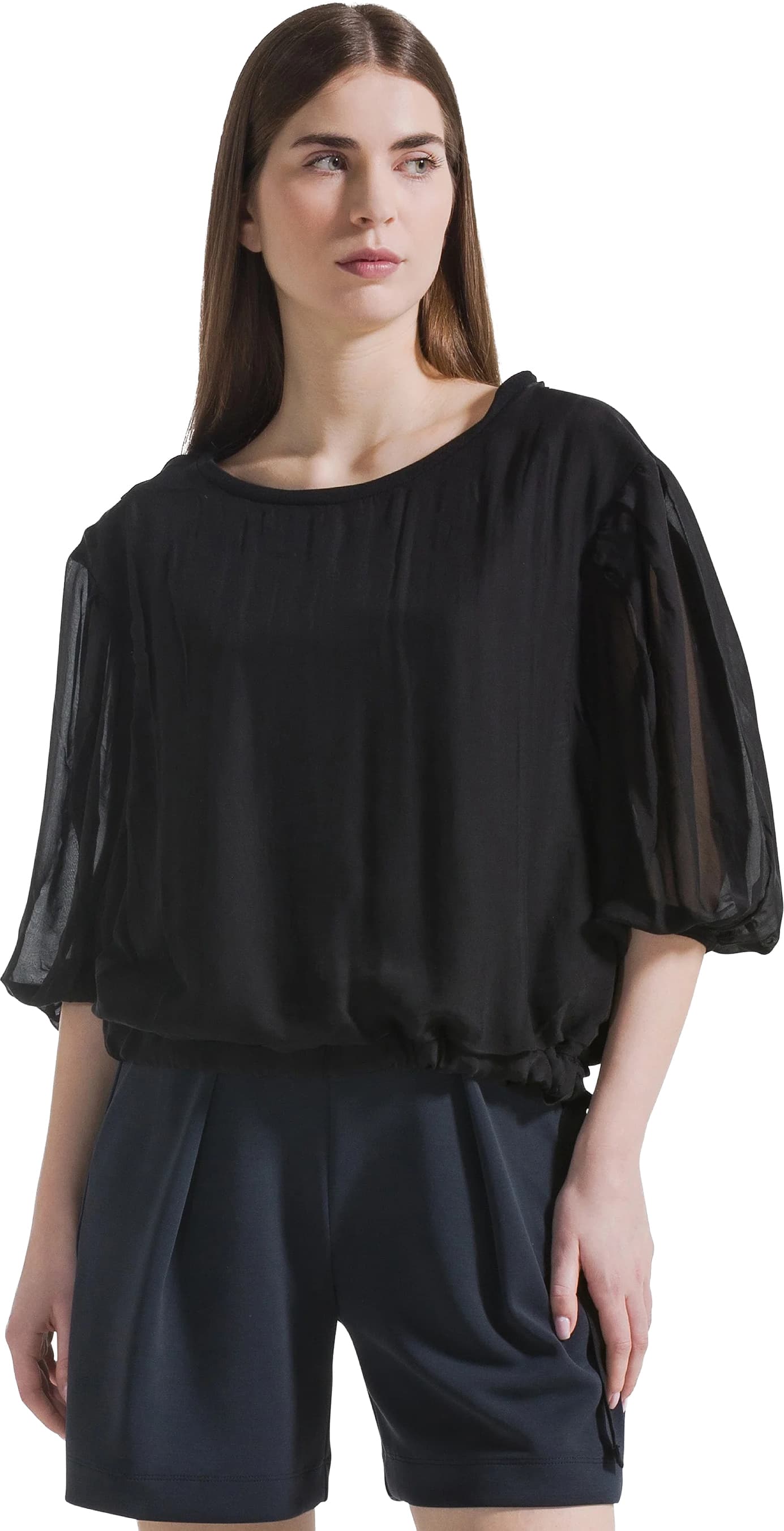 Camiseta DEHA WIDE SILK LAYERED T-SHIRT
