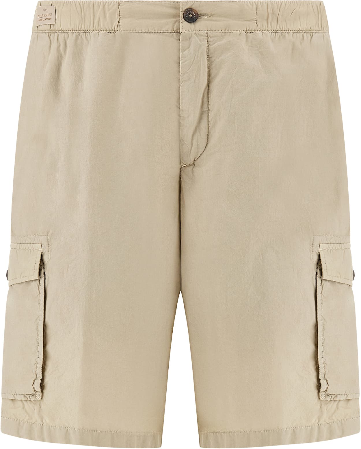 Pantalón PAUL & SHARK ULTRA-LIGTH POPLIN GARMENT DYED SHORTS WHITH CARGO POCKETS