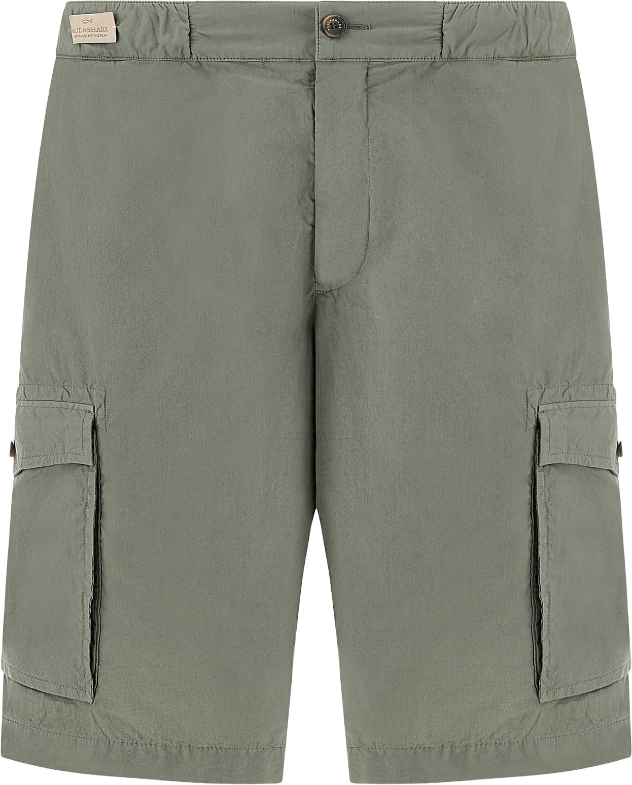 Pantalón PAUL & SHARK ULTRA-LIGTH POPLIN GARMENT DYED SHORTS WHITH CARGO POCKETS