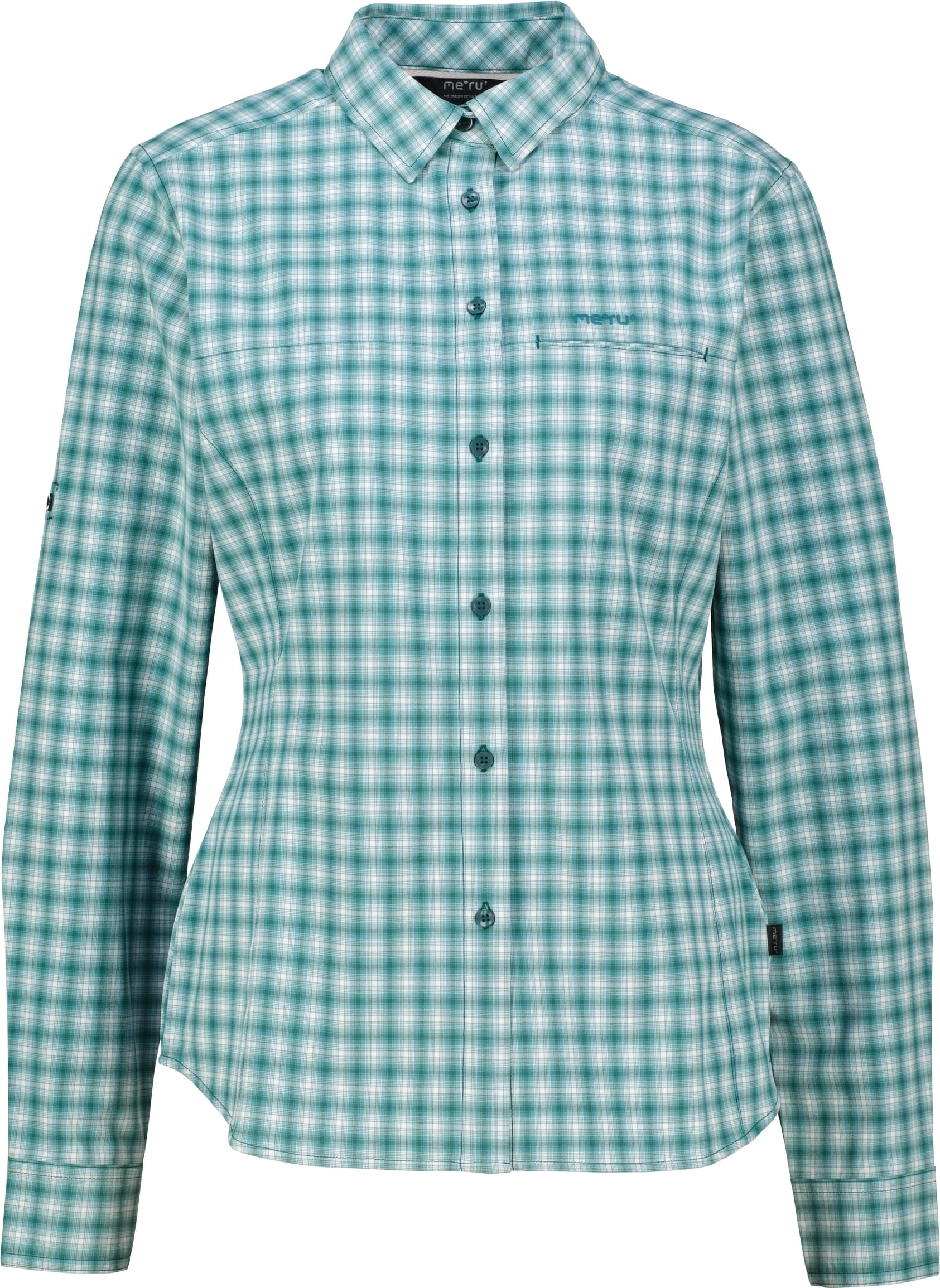 Camisa MERU SAUDA BLOUSE WOMEN CHECK LS