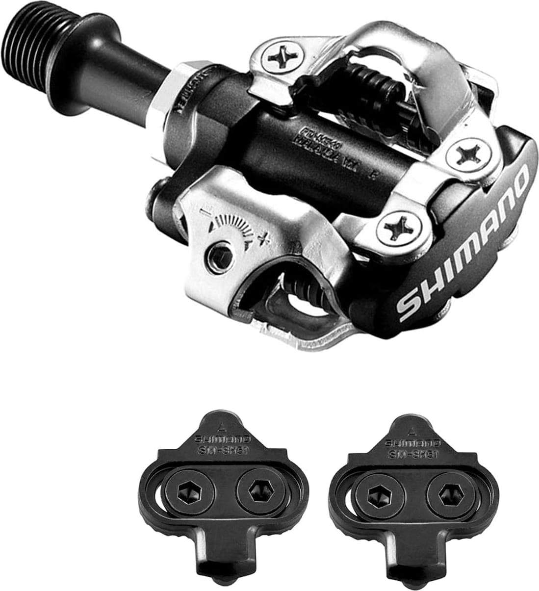 Pedal SHIMANO PEDAL M520 SPD CON CALAS SM-SH51