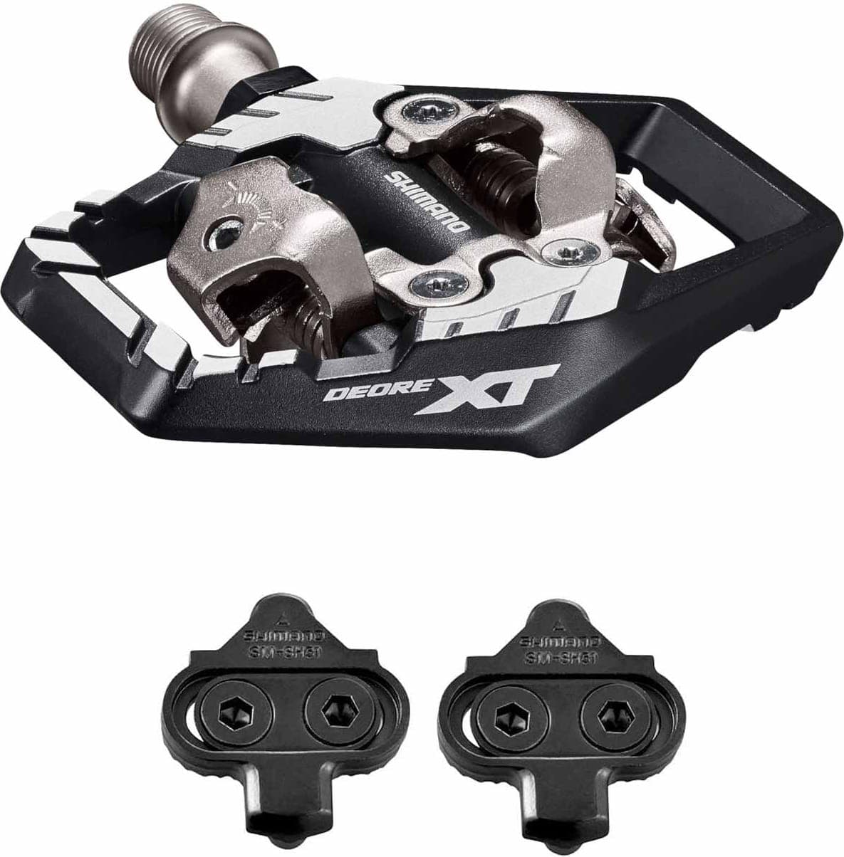 Pedal SHIMANO PEDAL DEORE XT M8120 CON CALAS SM-SH51