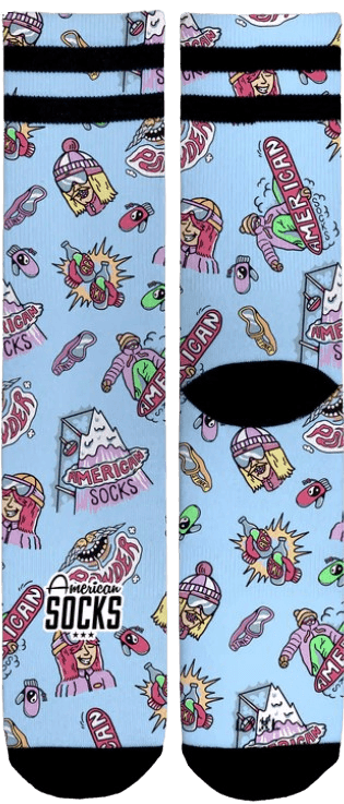 Calcetines AMERICAN SOCKS SLOPE DOPE VILLAINS