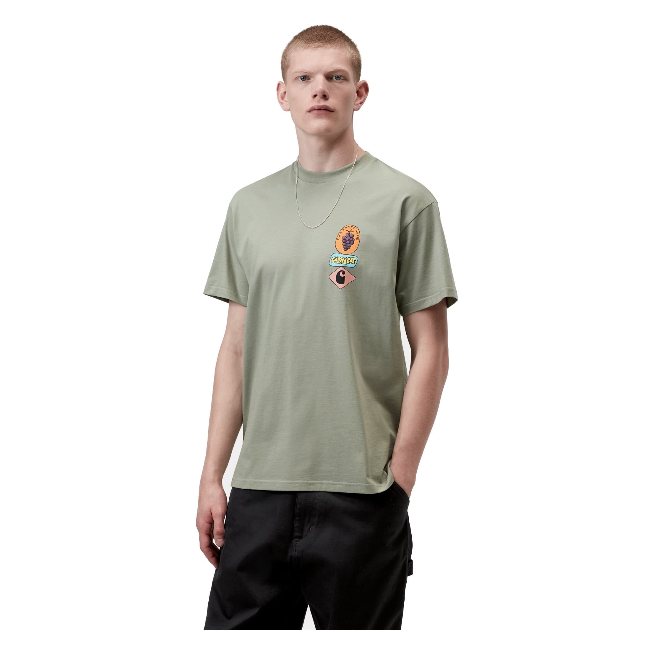 Camiseta CARHARTT WIP SS STACKED GRAPES T-SHIRT