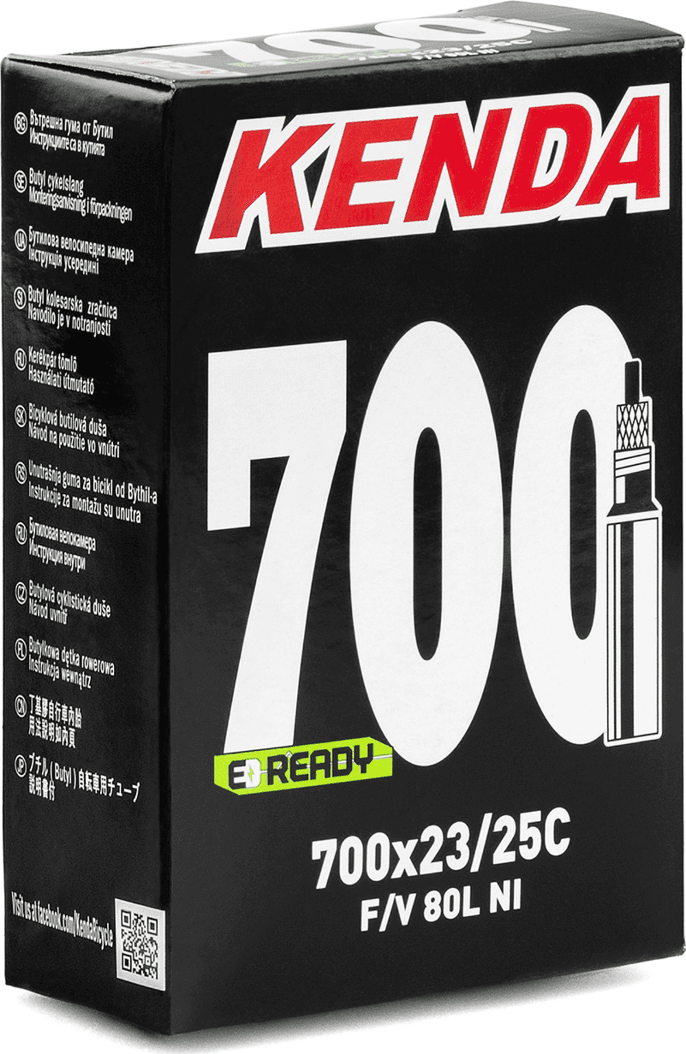 Cámara Rueda KENDA CAMARA 700 2325 PRESTA 80 MM