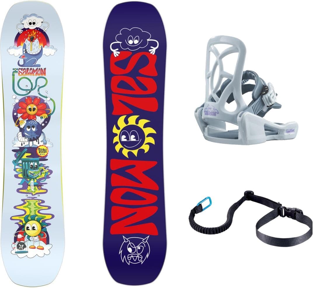 Pack Tabla + Fijaciones SALOMON SNOWBOARDS TEAM PACKAGE