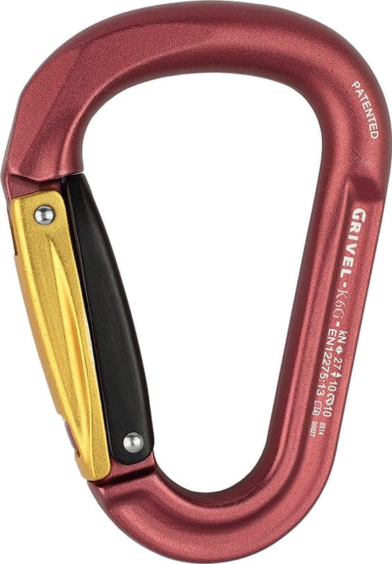 Mosquetón GRIVEL K6G MEGA TWIN GATE MOSQUETÓN CE