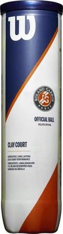 Pelota WILSON ROLAND GARROS CLAY 4 BALL