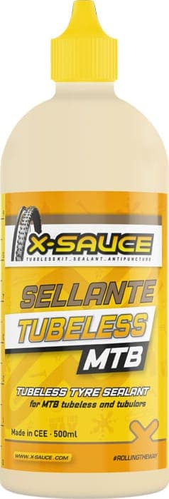 Lubricante y Limpiador X-SAUCE TUBELESS BOTTLE 200 ML
