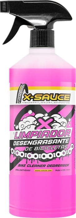 Herramienta X-SAUCE X-SAUCE LIMPIADOR DESENGRASANTE DE BICICLETAS 900 ML (ROSA)