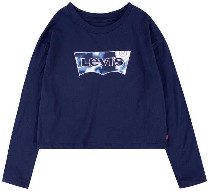 Camiseta LEVI'S KIDS LVG CROPPED LONG SLV TE SHIRT