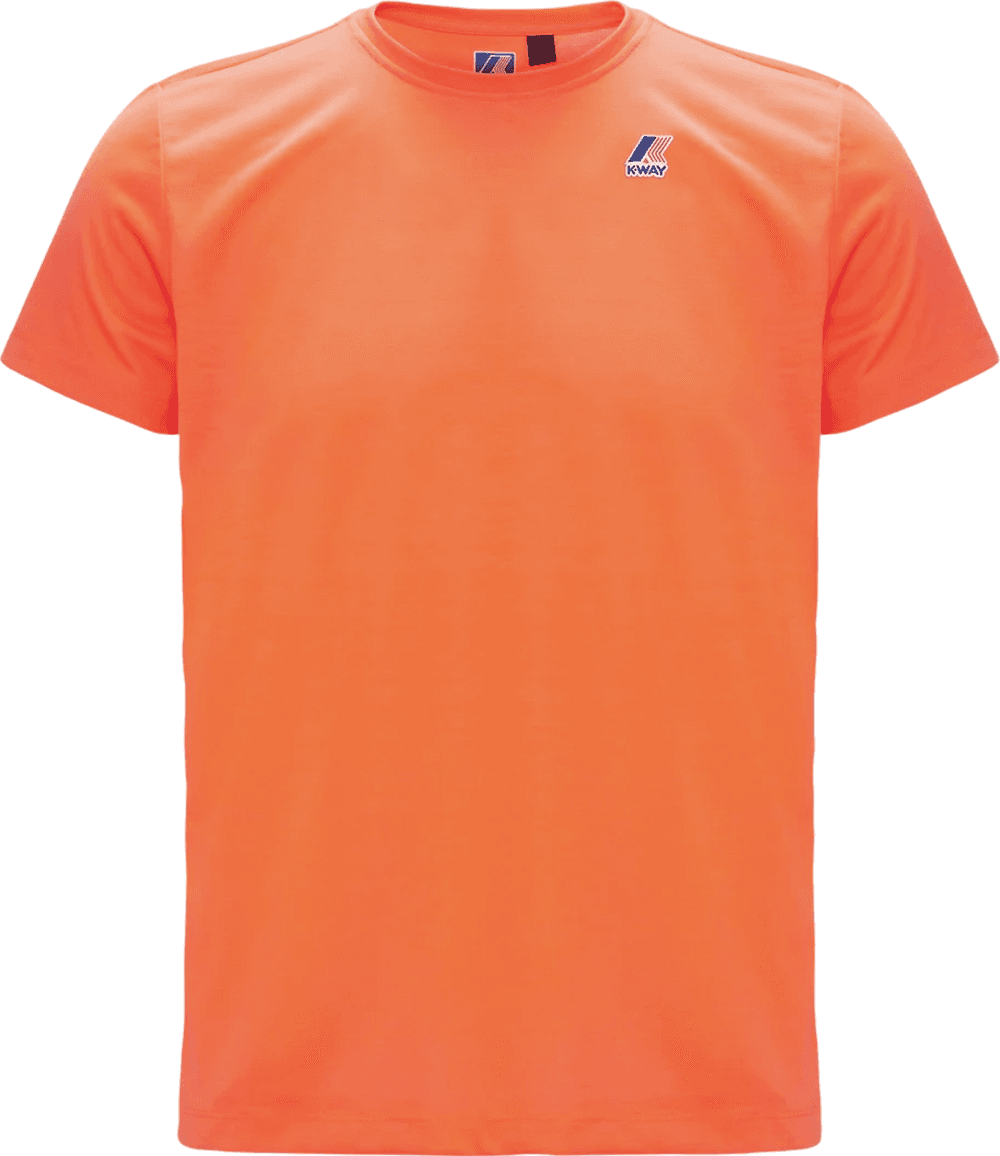 Camiseta K-WAY P.LE VRAI 3.0 EDOUARD FLUO