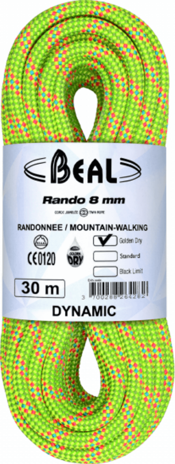 Cuerda BEAL RANDO 8MMX30M GD