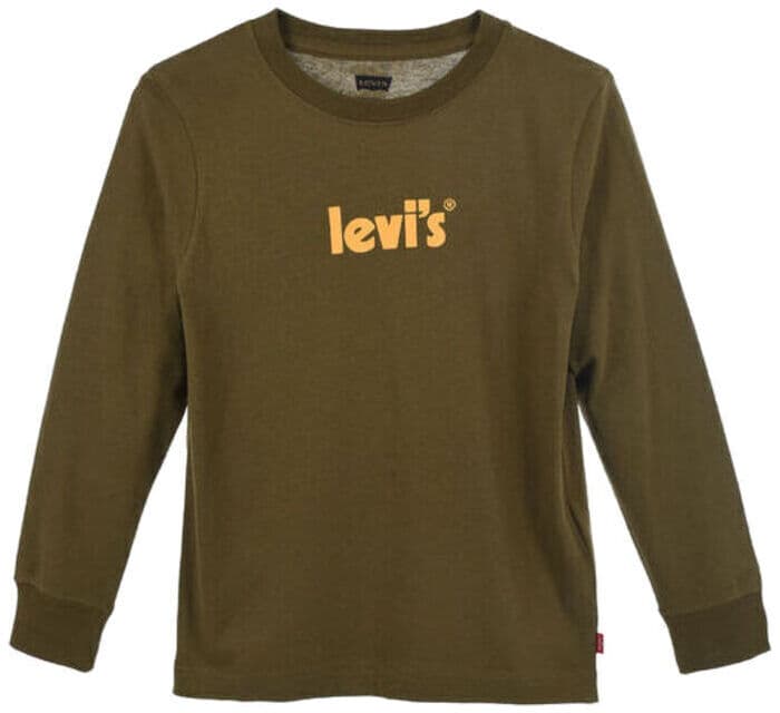 Camiseta LEVI'S KIDS LVB POSTER LOGO LONG SLEEVE TE