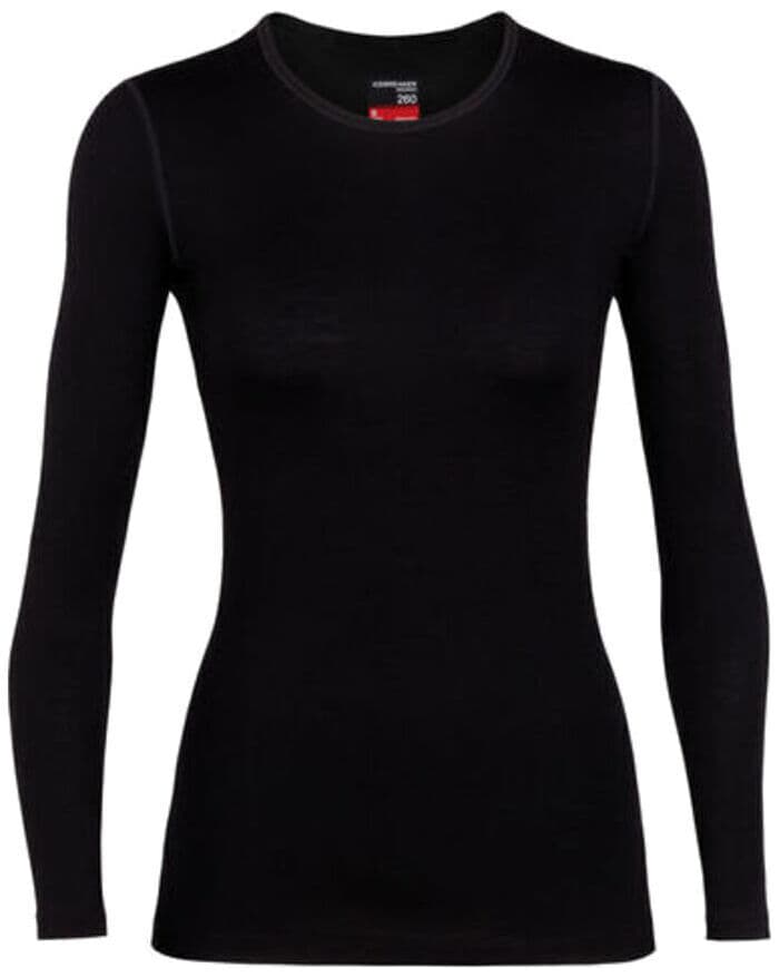 Camiseta ICEBREAKER W 260 TECH LS CREWE