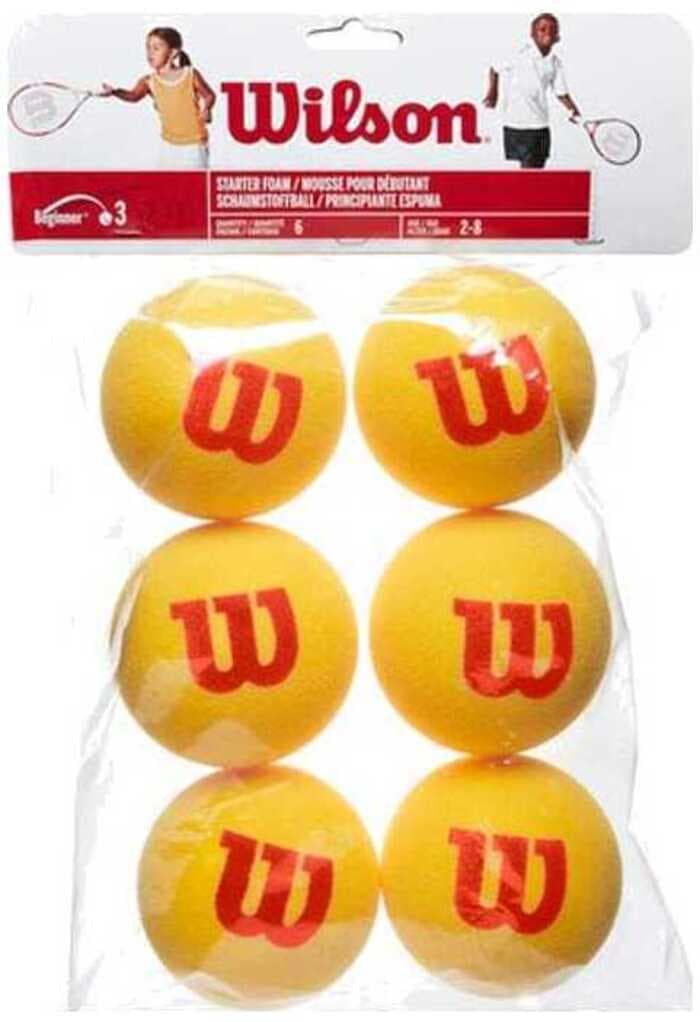 Pelota WILSON STARTER TOUR FOAM TBALL 6 PACK