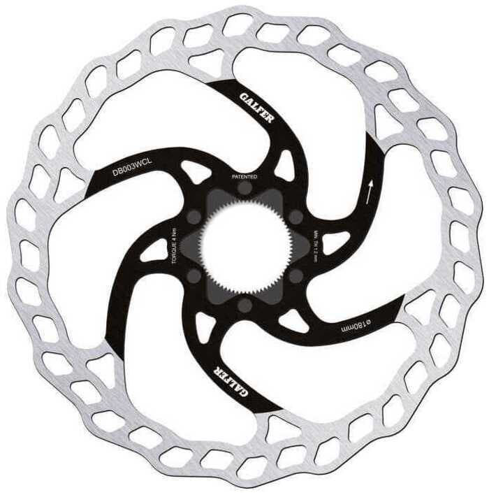 Freno y Mando GALFER MTB DISC WAVE CENTER-LOCK