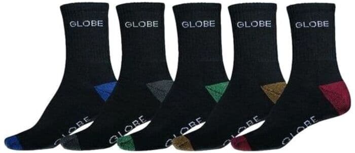 Calcetines GLOBE INGLES CREW SOCK 5 PACK