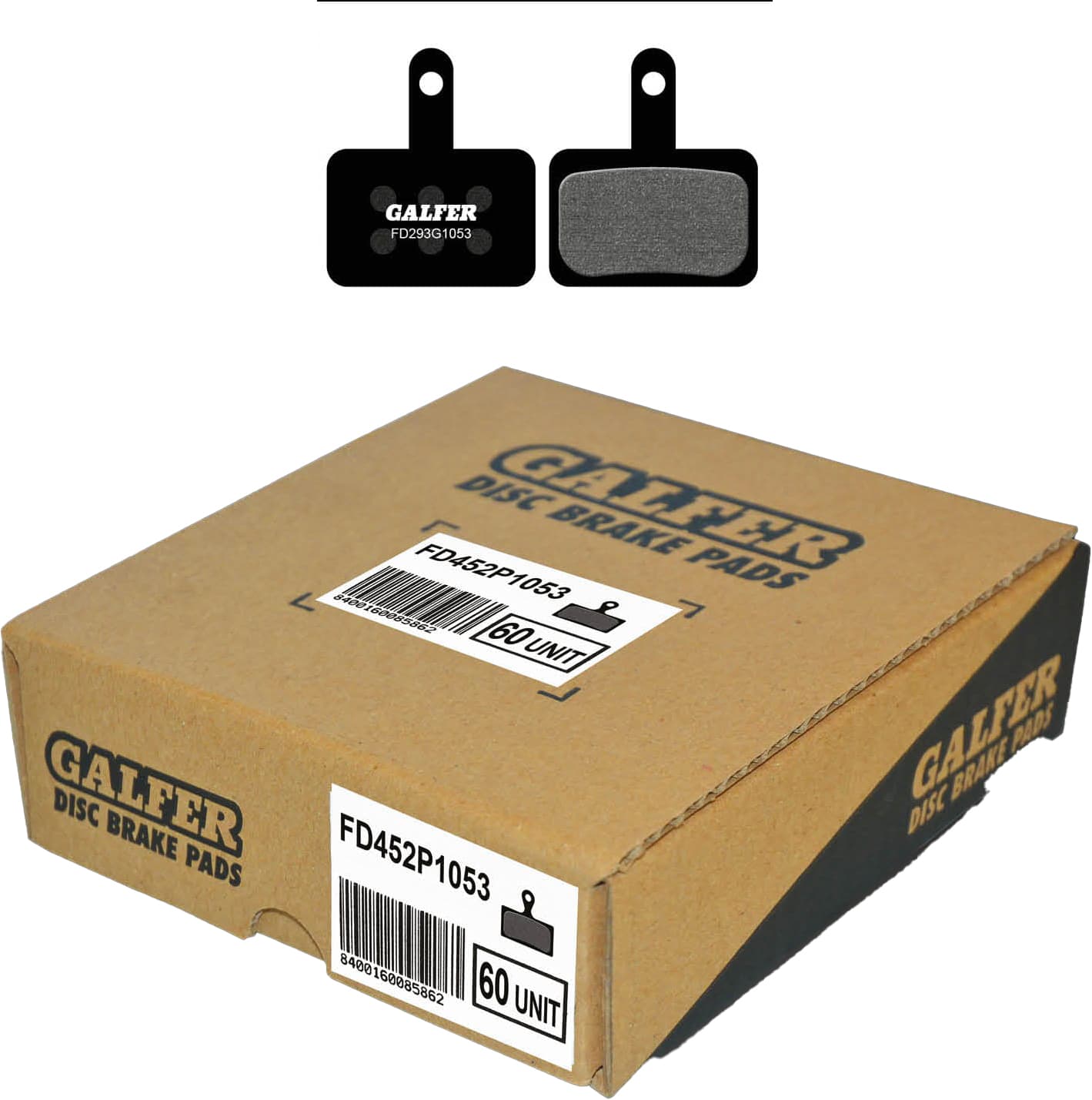 Freno y Mando GALFER MTB BRAKE PAD SHIMANO DEORE - FD293G