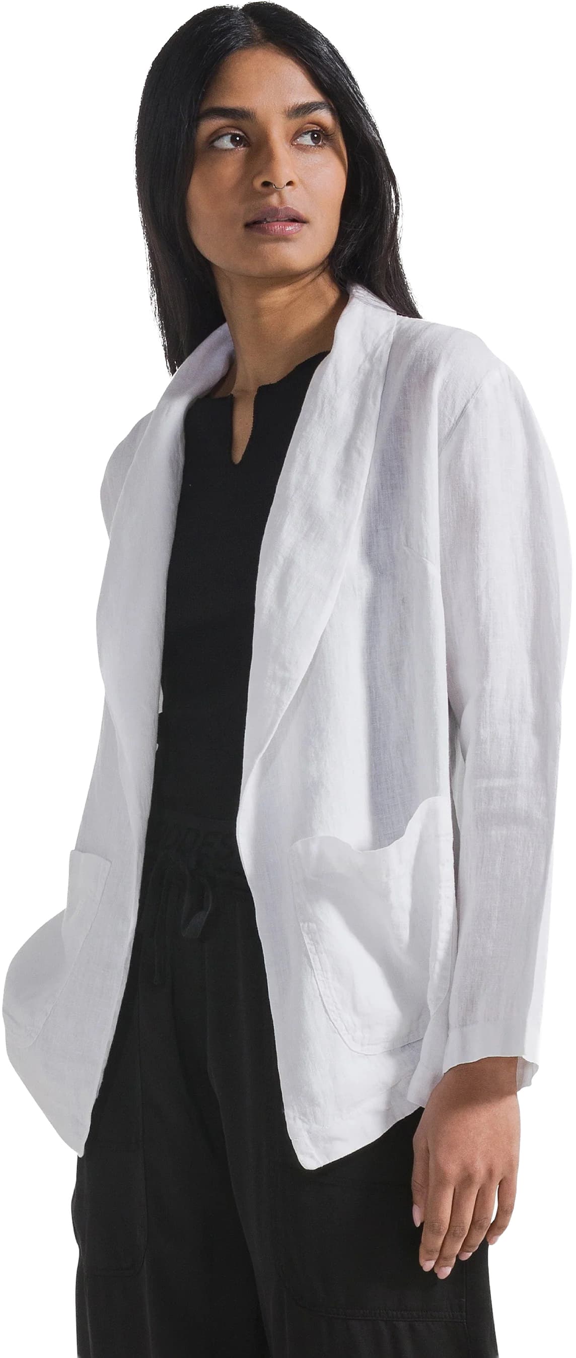 Chaqueta DEHA FADE EFFECT LINEN BLAZER