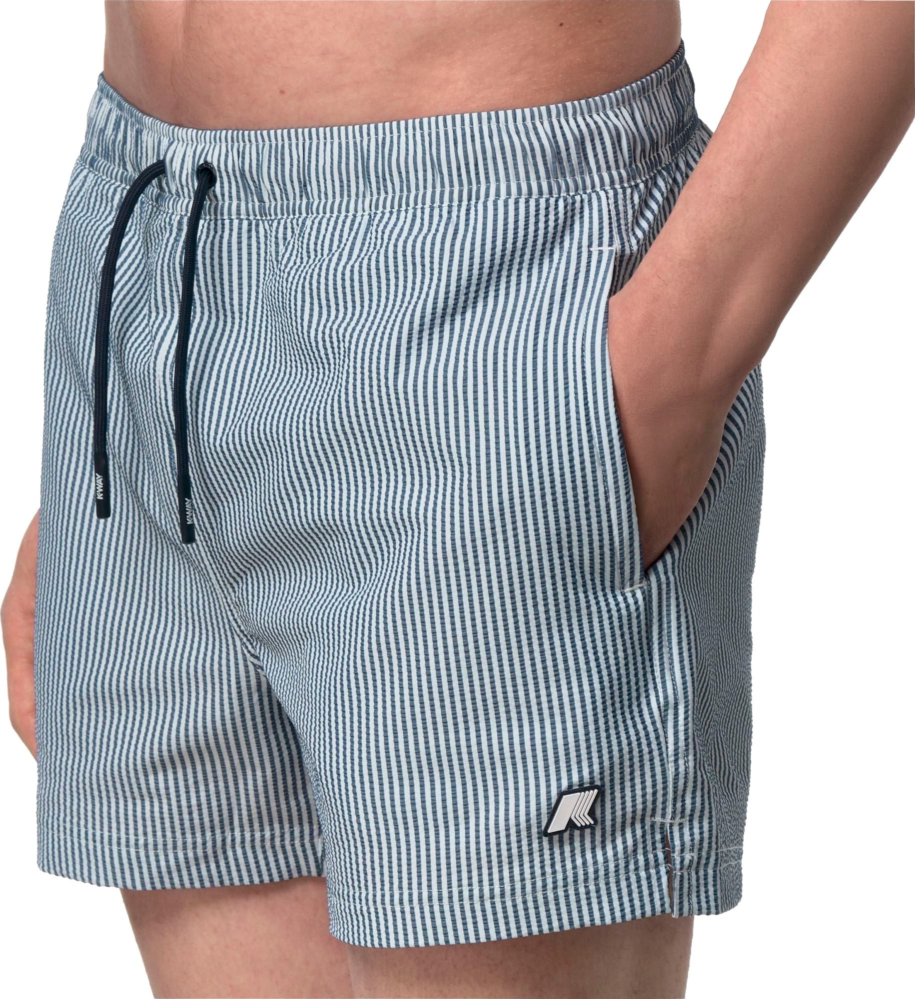 Bañador de una pieza K-WAY HAZEL MID STRIPES BEACH
