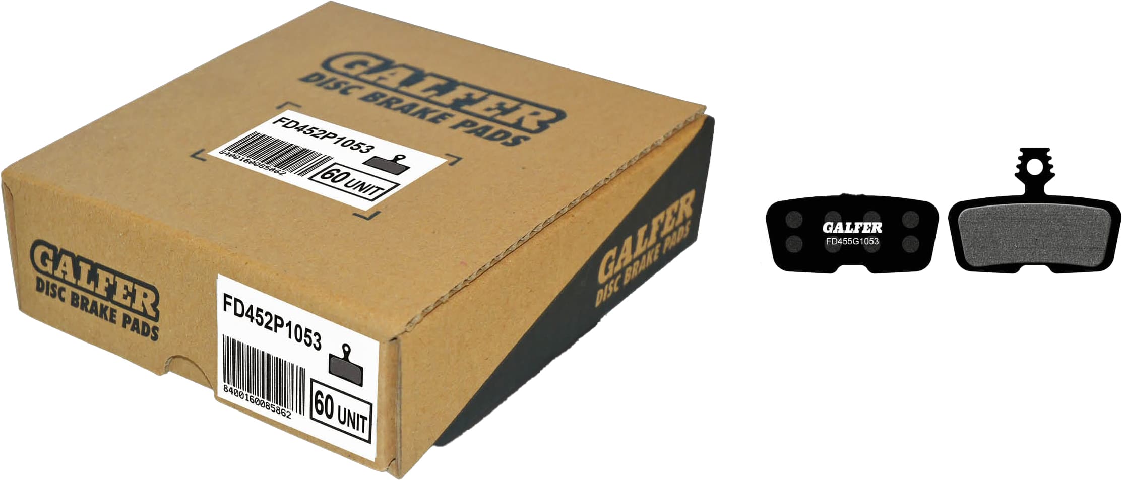 Freno y Mando GALFER MTB BRAKE PAD AVID CODE R (11-) - FD455G