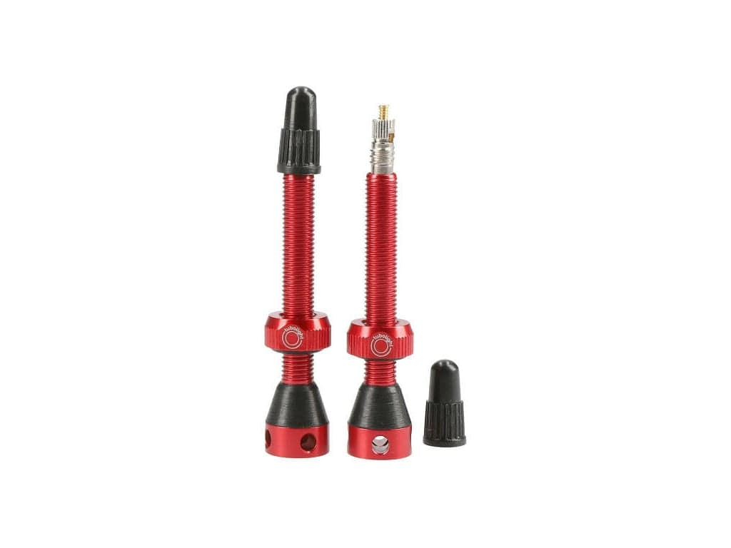 Accesorio y Recambio RENTHAL TUBELESS ALUM VALVE. 50MM BLUE SIDE HOLES (PAIR)