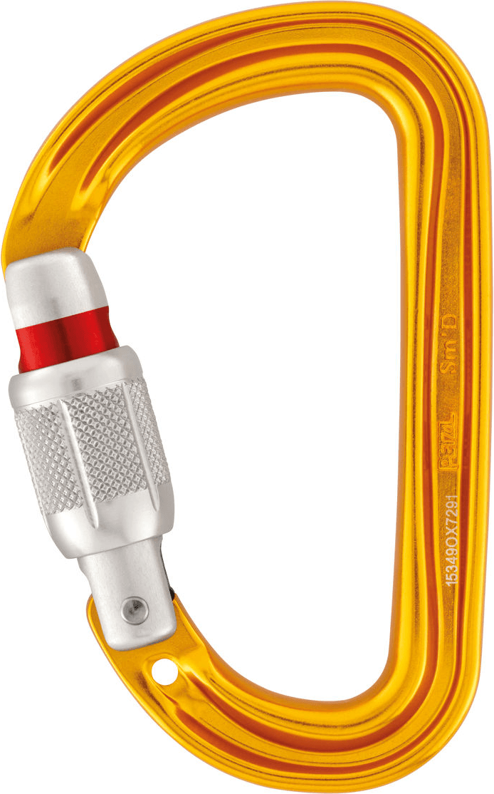 Mosquetón PETZL MOUSQUETON SM'D SCREW-LOCK