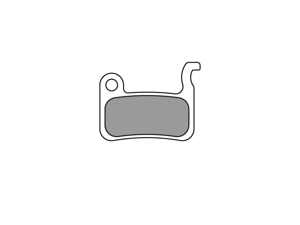 Freno y Mando ONOFF BRAKE PAD TRAIL/GUIDE/G2/LEVEL/MOTIVE 4PISTON MEDIUM ORGANIC/STEEL (POWERFUL)