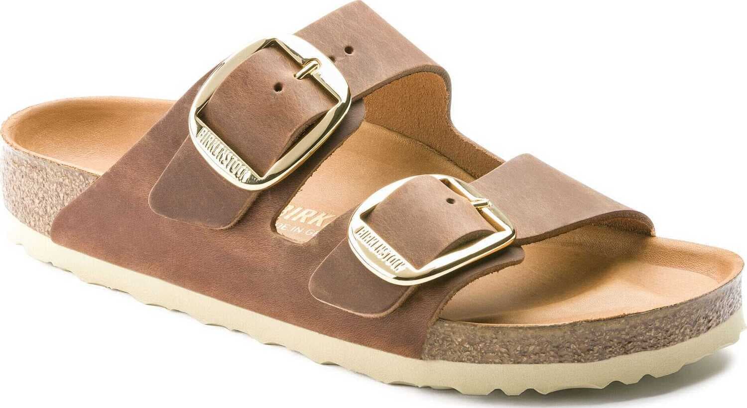 Sandalias BIRKENSTOCK ARIZONA BIG BUCKLE NATURAL LEATHER OILED