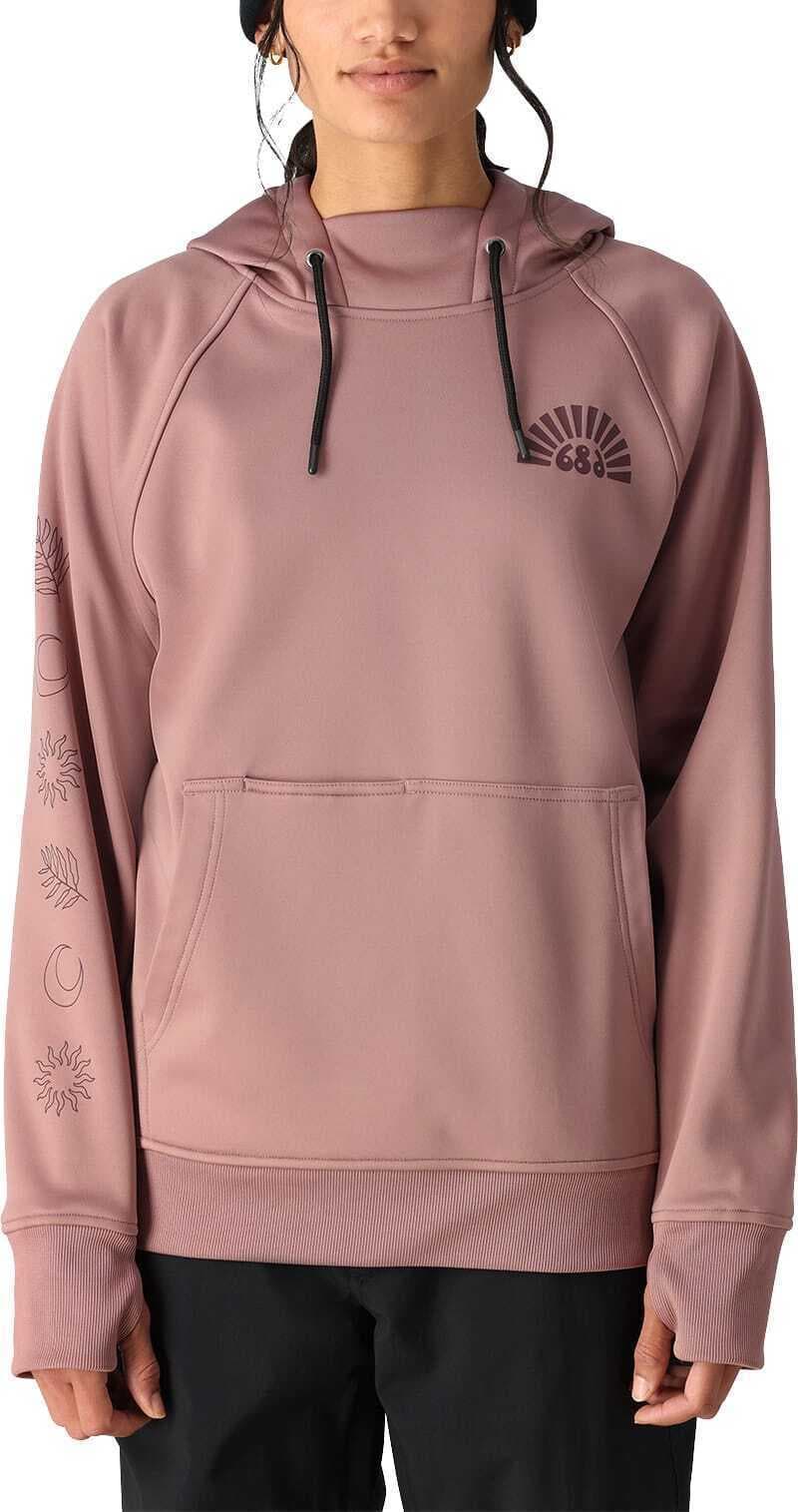 Forro Polar 686 WMNS BONDED FLC PULLOVER HOODY