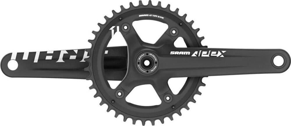Biela y Pedalier SRAM APEX1 GXP 175 BLK 42D 110BCD CRANKSET